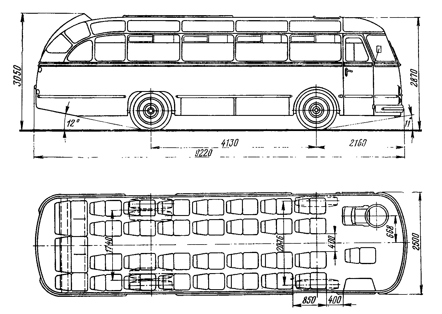 ЛАЗ-697Е Турист